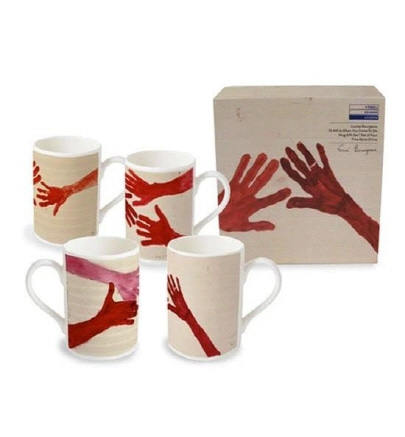 10am is When You Come To Me Mugs by Louise Bourgeois
